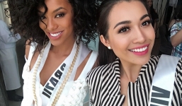 Cận cảnh màn trình diễn đầu tiên của Lệ Hằng tại Miss Universe 2016